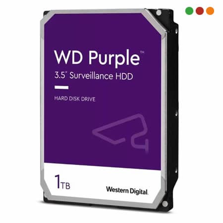 Disco Duro 3,5" -   1 TB |  Purple - Western Digital