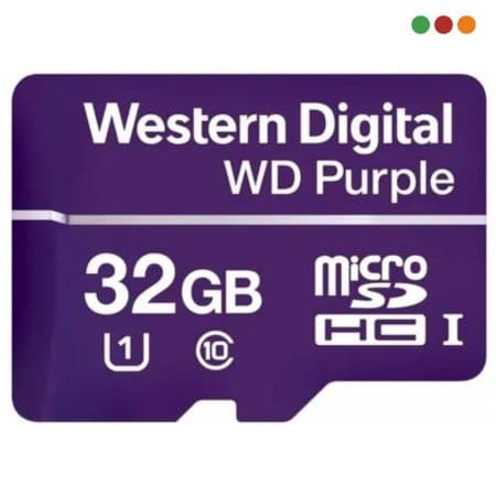 Memoria MicroSD WD Purple  32 GB