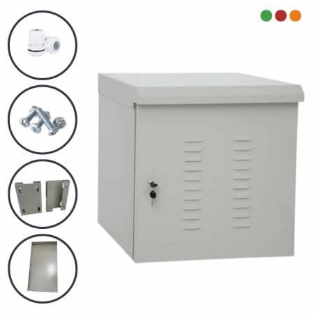 Racks - Rack Exterior 8U Prof. 270 mm | ProtectM - 2