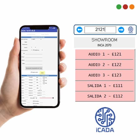 PORTERIA IP - Modulo Monitoreo 3 IN / 2 PGM / 1 AUDIO / CID / APP - iCADA 1610 - 4