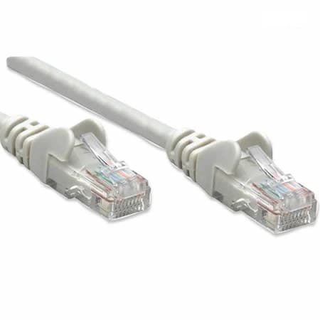 Patch Cat6  2 m / 7 feet Gris 100% COBRE - Intellinet - 2