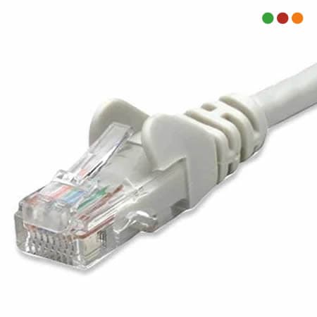 Patch Cat6  1 m / 3,3 feet Gris 100% COBRE- Intellinet