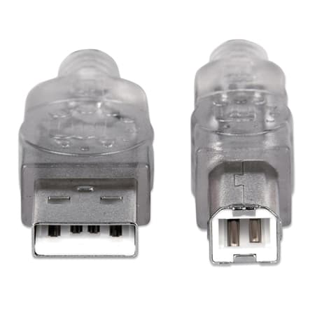 Cable USB 2.0 A/B  4,5 mts - Para impresora - Manhattan - 3