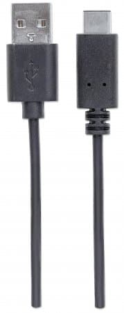 Cable USB C a USB A macho/macho 1,0 mts Manhattan - 4