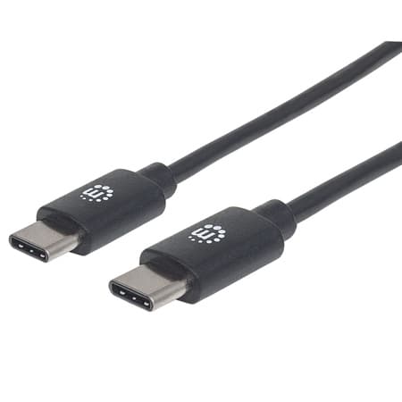 Cable USB C macho/macho 2,0 mts - Manhattan