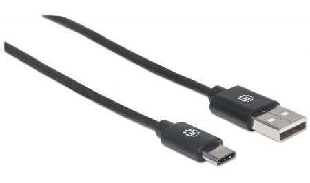 Cable USB C a USB A macho/macho 2,0 mts Manhattan - 2