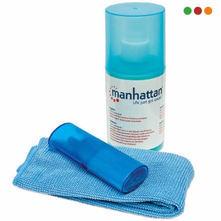 Limpia LCD 200ml "Liquido" c/ Paño y Cepillo  - Manhattan - 2