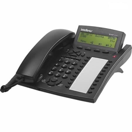 zzTelefonia | TI 4245 - Telefono Int. Impacta Negro Intelbras