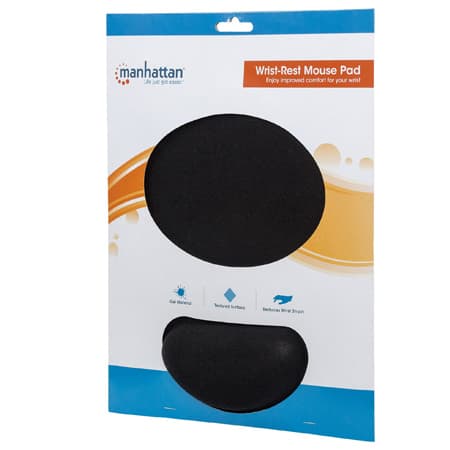 Pad Mouse Gel Negro Manhattan - 3