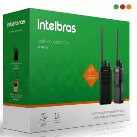 Radio comunicador Intelbras HANDY RC 3002 G2 de 16 canales - 4