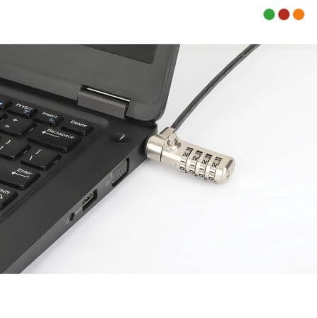 Candado de seguridad Nano para laptop, con combinación | Manhattan - 3