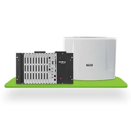 Telefonia | Central IMPACTA 140 Rackeable - Cable consola | Intelbras - 3