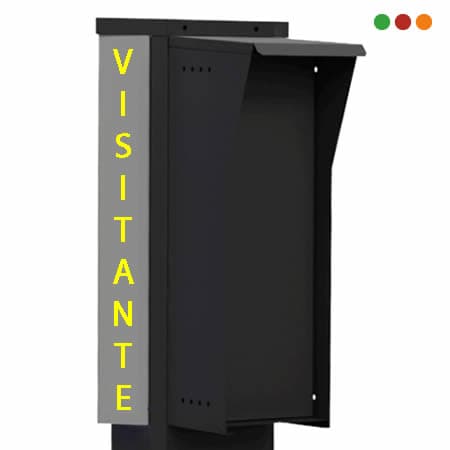 TOTEM CLASSIC | Lateral 0,50cm | 2un | "VISITANTE" | 9376 - PROTECTM