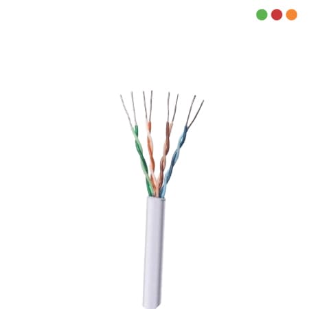 Cable UTP Cat 5e INTERIOR / Blanco / CCA / 305 mts / MC8CBR | INTELBRAS - 2