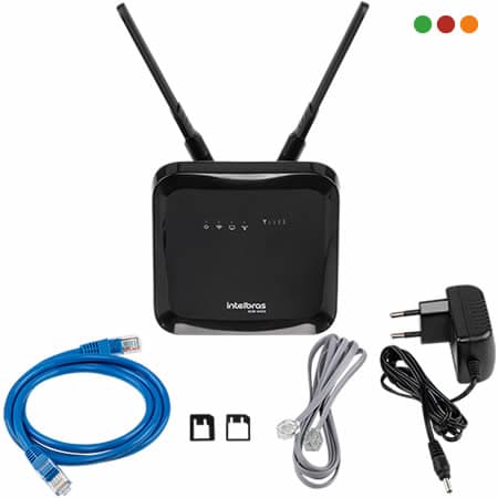Red Inal - Router 4G WiFi + Tel vía SIM | 32 conexiones | ICW 4002 - INTELBRAS - 2