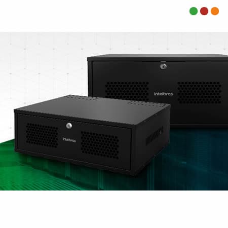 Racks - Rack de Pared   5U  Mini | L.55 x A.27 x P.37 / MRM 537 ARMADO INTELBRAS - 4