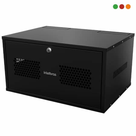 Racks - Rack de Pared   5U  Mini | L.55 x A.27 x P.37 / MRM 537 ARMADO INTELBRAS