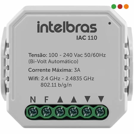 Smart Home | Accionador de Cortinas SMART IAC 110 IZY - INTELBRAS - 4