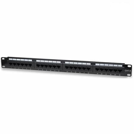 Racks - Patchera 24 P. 1U Cat 6 Intellinet