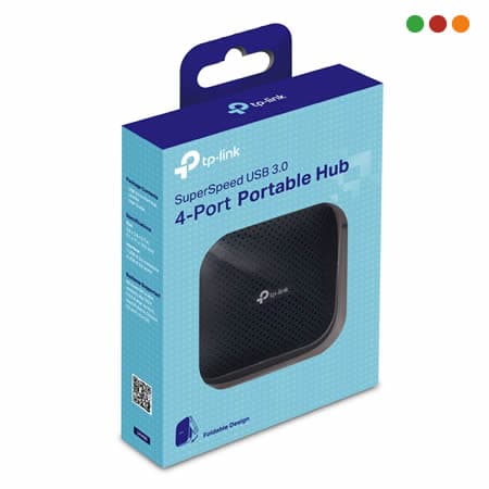 Hub USB 3.0 4 Port | 5 Gbps | USB 5 cm | Portable | UH400 | TP-LINK - 4
