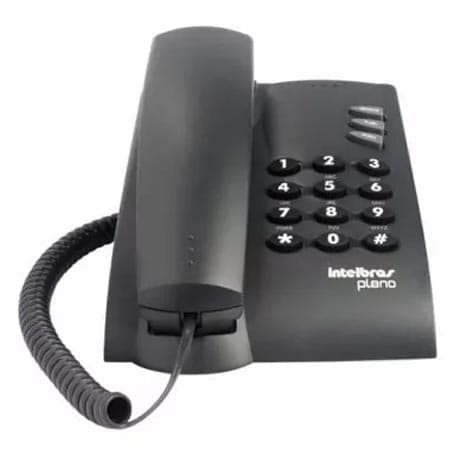 Telefonia | Telefono PLENO - Negro Intelbras - 2