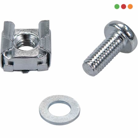 Racks - KIT de Tornillos + tuerca + cazoleta x 100 Unidades KPP - INTELBRAS