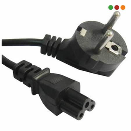 Cable Alim. Mickey (C5) a Schuko | 1,5 Mts. 0,75mm | Anbyte