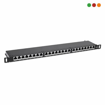 Racks - Patchera 24 P. 1U Cat 6A - Intellinet - 2
