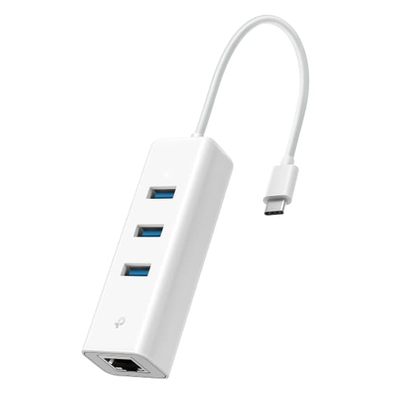 Conversor USB C a Red 10/100/1000 Gigabit + Hub USB 3.0 | UE330C | TP-LINK - 3