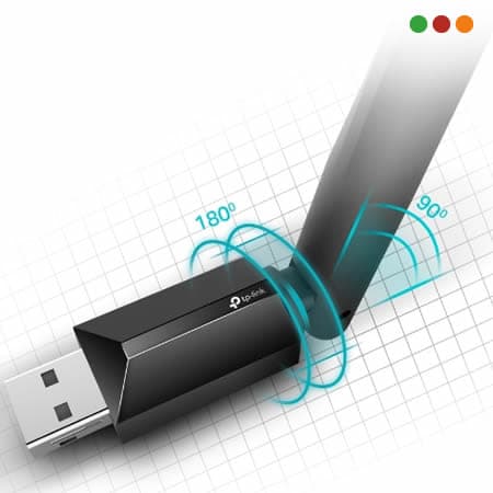 zzRed Inal - Adap. USB 2.0 T2U Plus | 600N | Archer | TP-LINK - 3