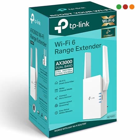 Red Inal - Repetidor AX3000 | RE705X | Dual Band | MESH | TP-LINK - 4