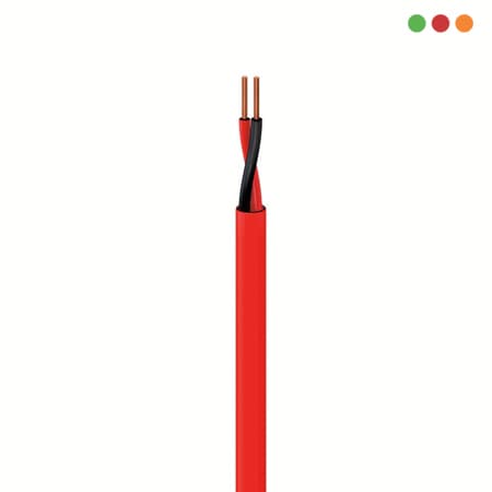 INCENDIO - Cable AWG18 | 2x 1.00mm | 305M | Rojo | F3018U/2 - INNOVA - 3