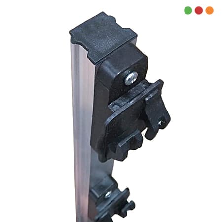 Cerca Electrica | Asta TUBULAR 25mm | 6 aisladores W | 95cm | Recta - IGECAST - 3