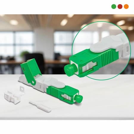 FIBRA - Conector de campo SC/APC y SC/UPC | CLICK | 10 Un | XFF 2CSI  INTELBRAS - 4