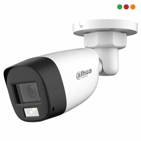 CCTV | CAMARA | HDCVI | 2MP | BULLET | AUDIO | DUAL LUZ | DAHUA | HFW1200CLP-IL-A