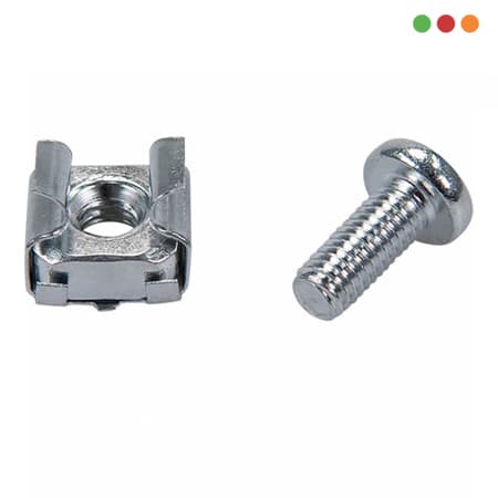 Racks - KIT de Tornillos + tuerca + cazoleta x 50 Unidades OEM