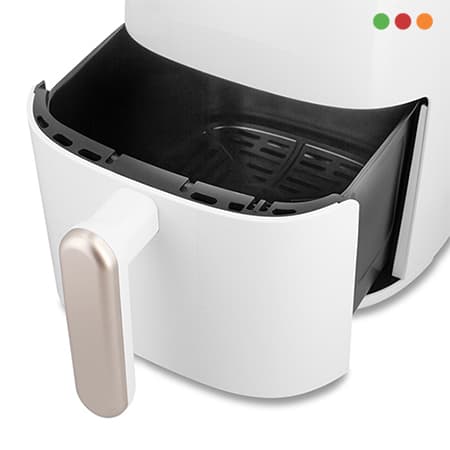 Winco | Freidora sin Aceite 4,5 L - Blanca - Temporizador - W131 - 3