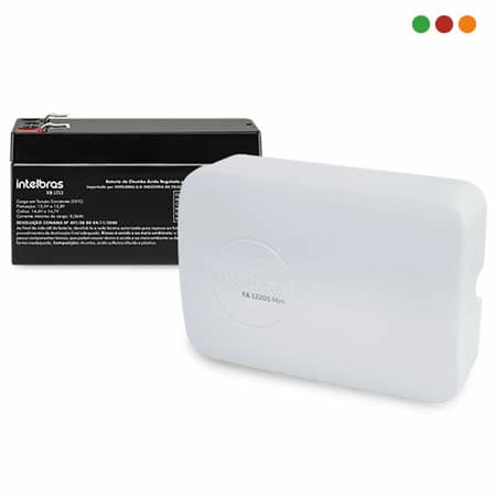 Cerraduras - Fuente Respaldo MINI s/bat 12v 2a C/Tem | FA 1220S MINI | Intelbras - 2