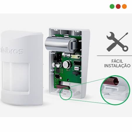 Alarma | Sensor Inalambrico PIR |  IVP 1000 PET Smart / Tamper / 400 m Intelbras - 2