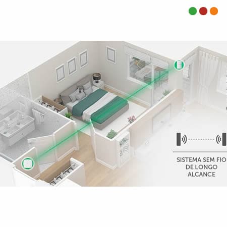 Alarma | Sensor Inalambrico PIR |  IVP 1000 PET Smart / Tamper / 400 m Intelbras - 3