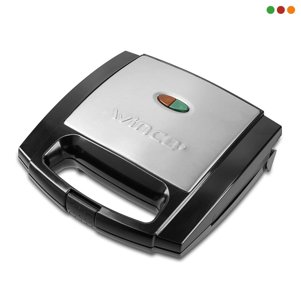 Winco | Sandwichera Electrica Tostadora Antiadherente - W017 - 3