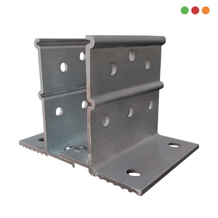 Cerca Electrica | Accesorio | Fijacion de Aluminio MULTIANGULAR - IGECAST - 3