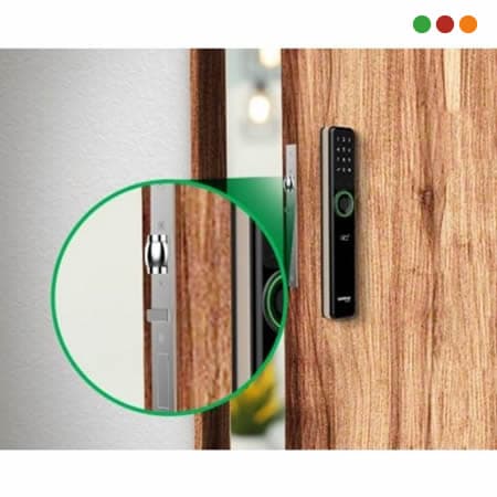 Smart Home | Cerradura SMART de EMBUTIR con HUB | IFR 7001+ IZY |  INTELBRAS - 4
