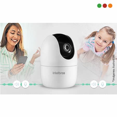 CCTV | CAMARA | IP | WIFI | INTELBRAS | IZC 1004 - 3