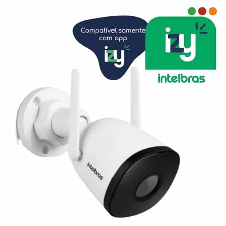 CCTV | CAMARA | IP | WIFI | INTELBRAS | IZC 1005 - 4
