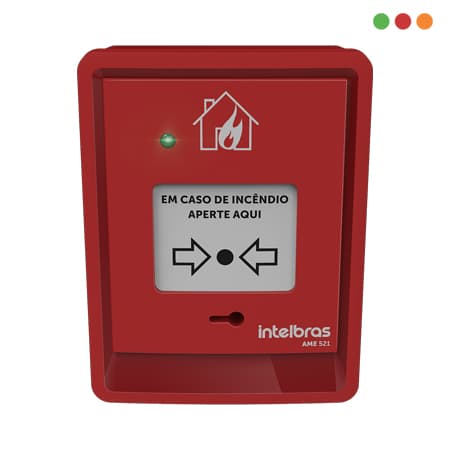 INCENDIO - Direccionable Pulsador Manual  AME 521 - INTELBRAS - 2