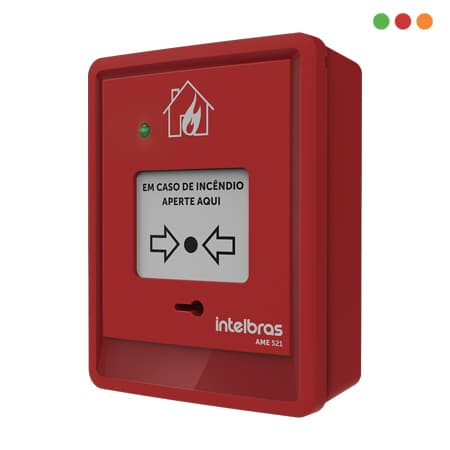 INCENDIO - Direccionable Pulsador Manual  AME 521 - INTELBRAS - 4