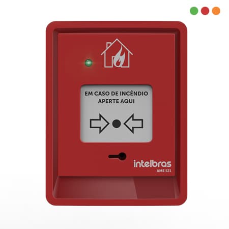 INCENDIO - Direccionable Pulsador Manual  AME 521 - INTELBRAS