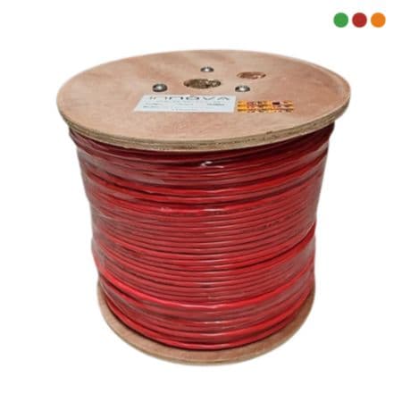 INCENDIO - Cable AWG16 | 2x 1.30mm | 305M | Rojo | F3016U/2 - INNOVA