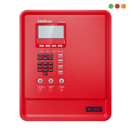 INCENDIO - Direccionable Central de Incendio CIE 2500 - ROJA | INTELBRAS